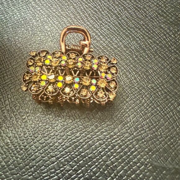 Brand new Unbranded Vintage  Style Crystal Hair Claw Clip main image 5